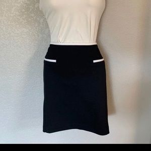 Black skirt white trim NWT F21 Large
